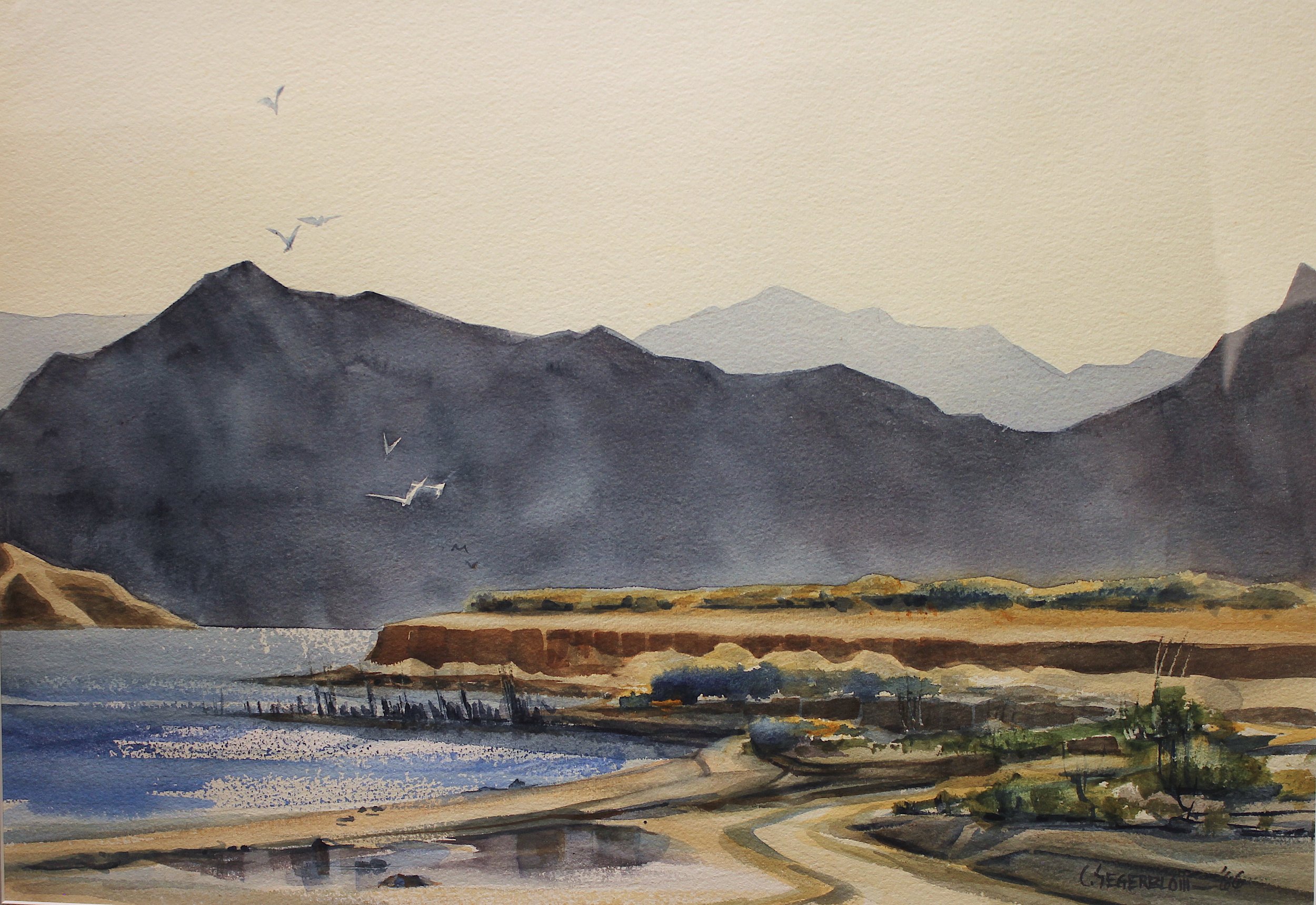 "Along the Colorado River" Exhibition, Cliff Segerblom